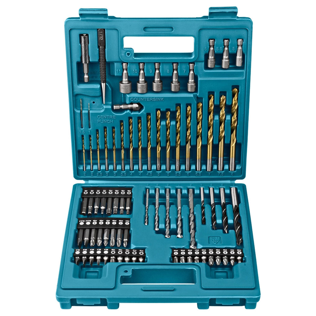 Makita B-49373 Drill & Screwdriver Bit Set Of 75 Piece