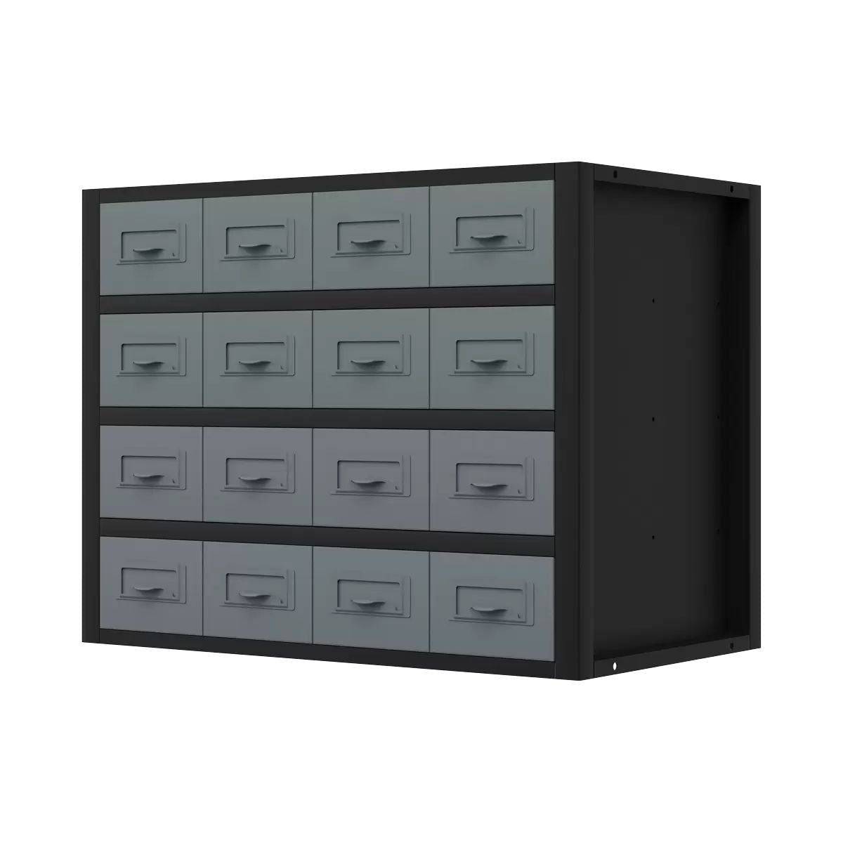 Sealey APMRM5 Modular Racking Mid Unit with 16 Small Drawers 580mm Storage for Organizing Tools
