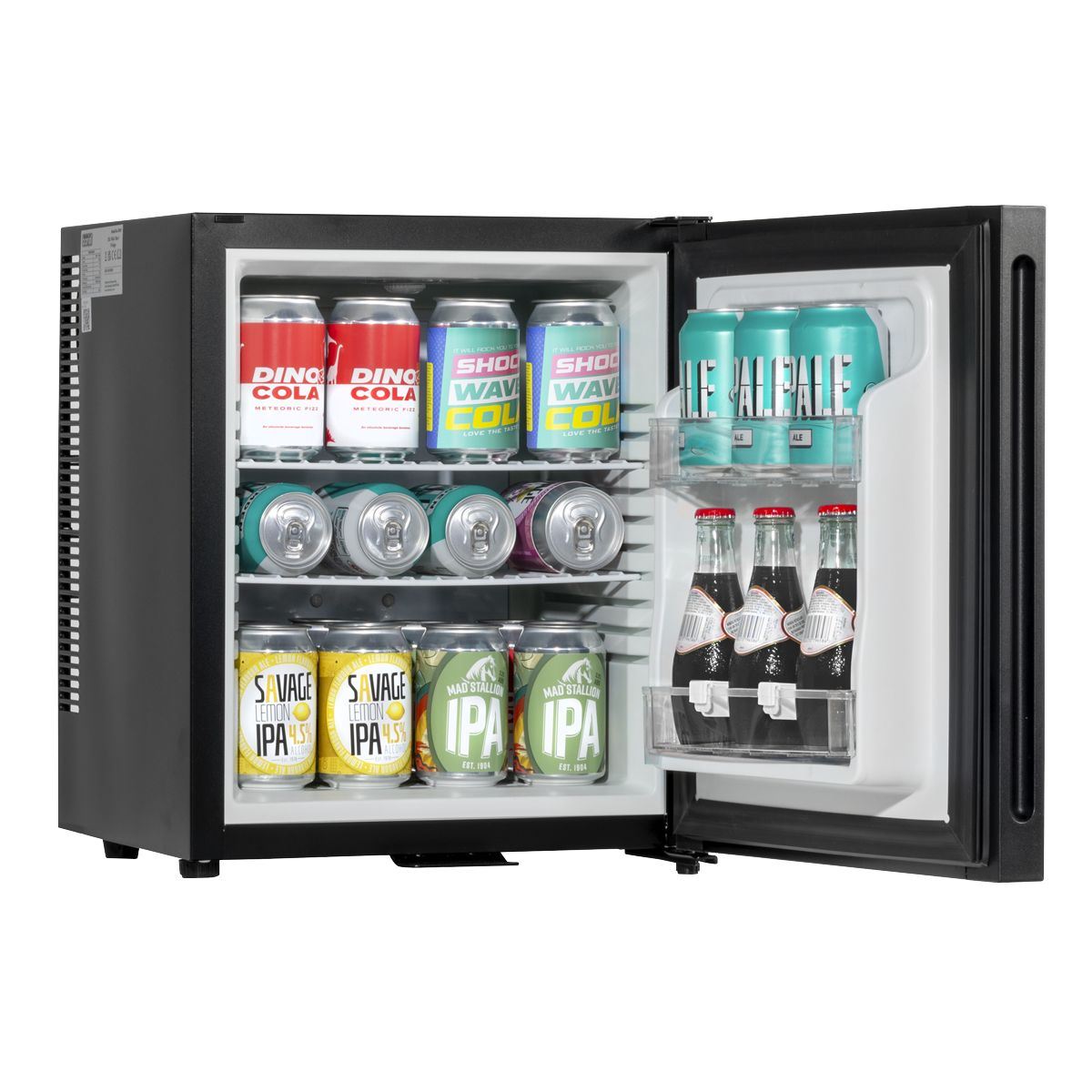 Sealey DH57 Baridi Ultra-Quiet Mini Drinks Fridge 25L Capacity 240V