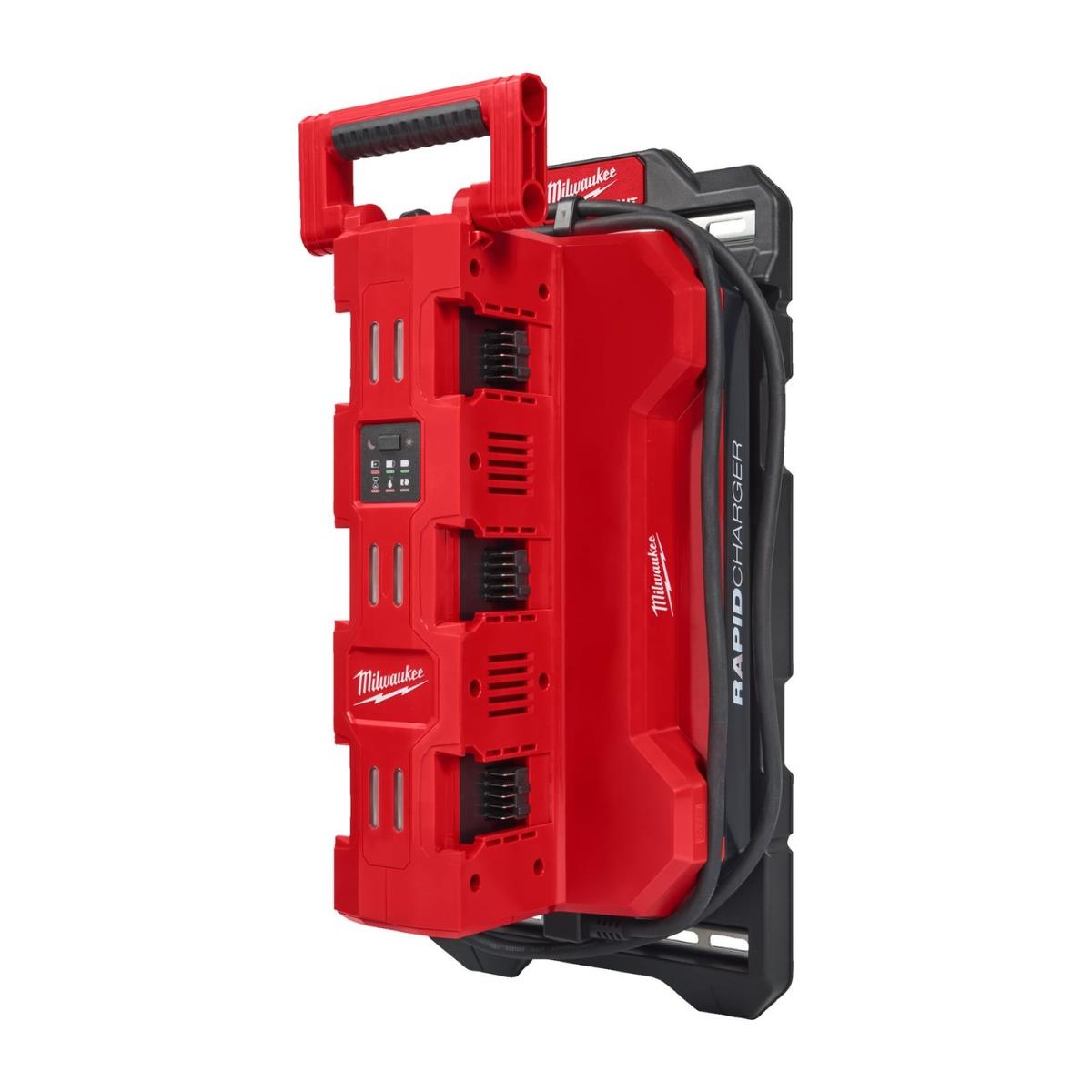 Milwaukee M18MPC6 M18 Mobile Packout 6 Bay Rapid Charger 240V 4932498552