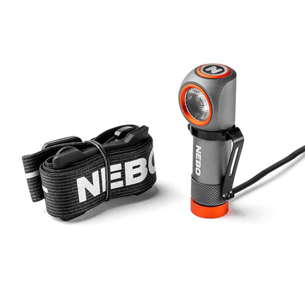 Nebo Einstein Rechargeable LED Head Torch 600 Lumens NEB-HLP-1008-G