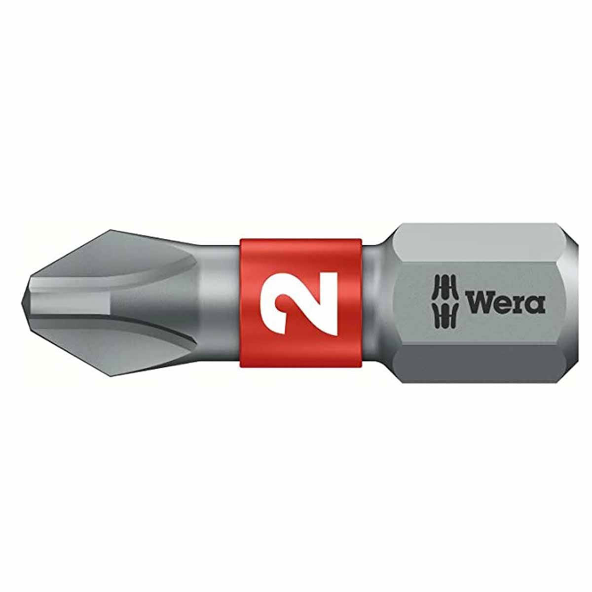 Wera Bit-Box 20 BTZ PH2 25mm BiTorsion Screwdriver Bits 20 Piece 05057751001