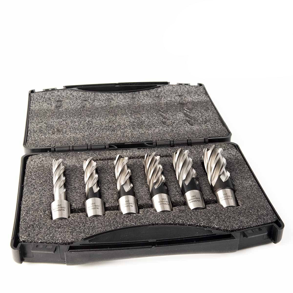 Evolution Magnetic Drill Broaching Cutter Kit 6 Piece