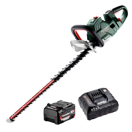 Metabo HS 18 LTX BL 75 18V Brushless 75cm Hedge Trimmer with 1 x 4.0Ah Battery & Charger