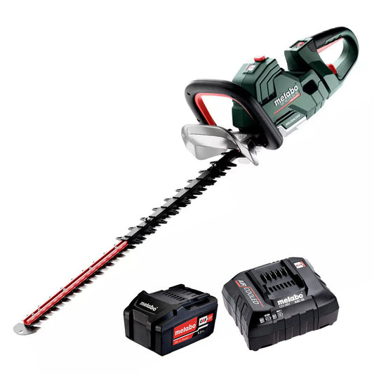 Metabo HS 18 LTX BL 65 18V Brushless 65cm Hedge Trimmer with 1 x 5.2Ah Battery & Charger