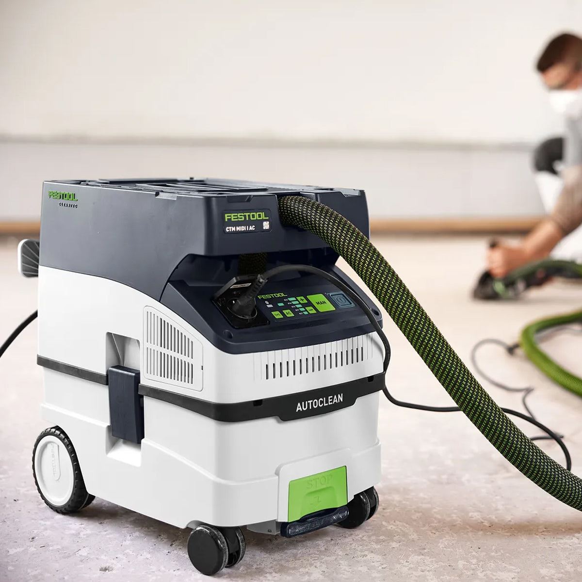 Festool CLEANTEC CTM MIDI I AC M-Class Wet and Dry Mobile Dust Extractor 15L 230V GB - 578554