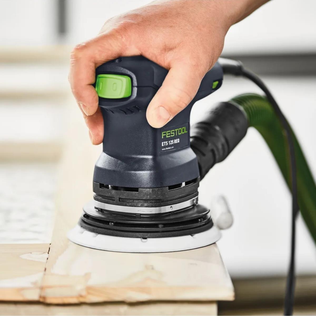 Festool ETS 125 REQ-Plus 230V Eccentric Sander with Light Module & Case 578844