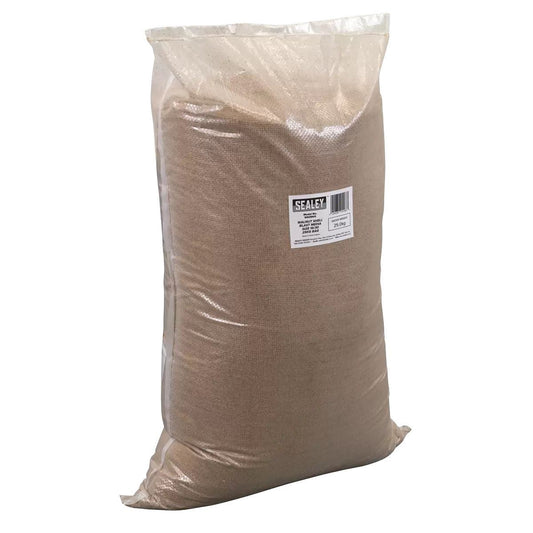 Sealey WS25KG Walnut Shell Blast Media Size 16/30 25kg Bag