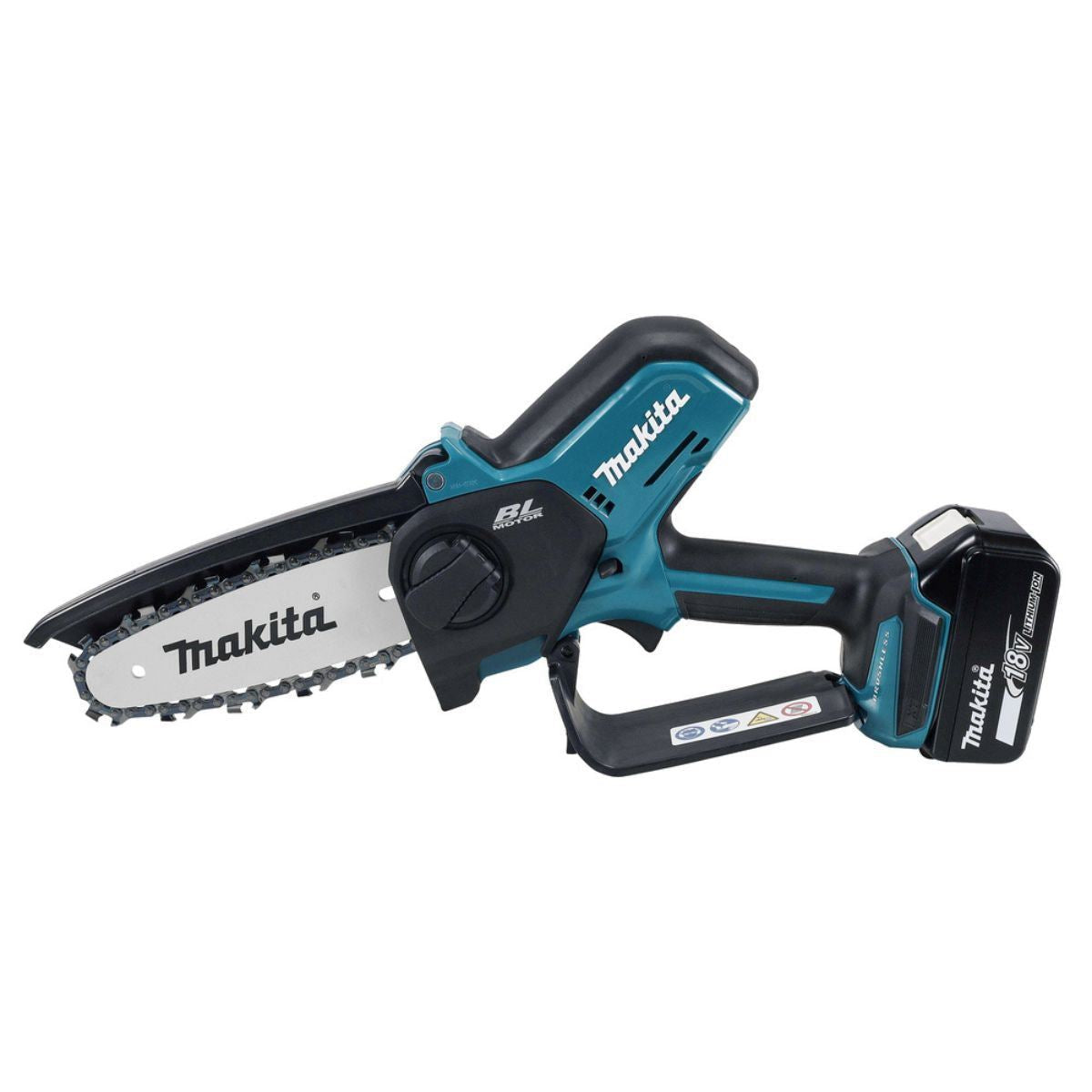 Makita DUC150Z 18V Brushless 150mm Pruning Saw With 1 x 5.0Ah Battery & Charger