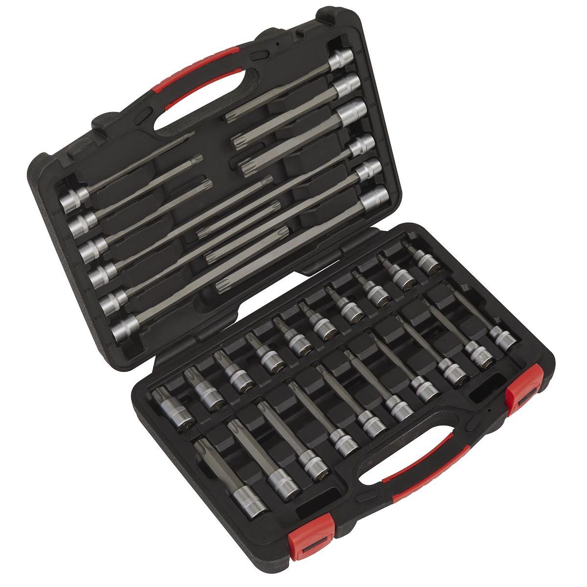 Sealey AK89001 Premier Platinum TRX-Star Socket Bit Set 3/8
