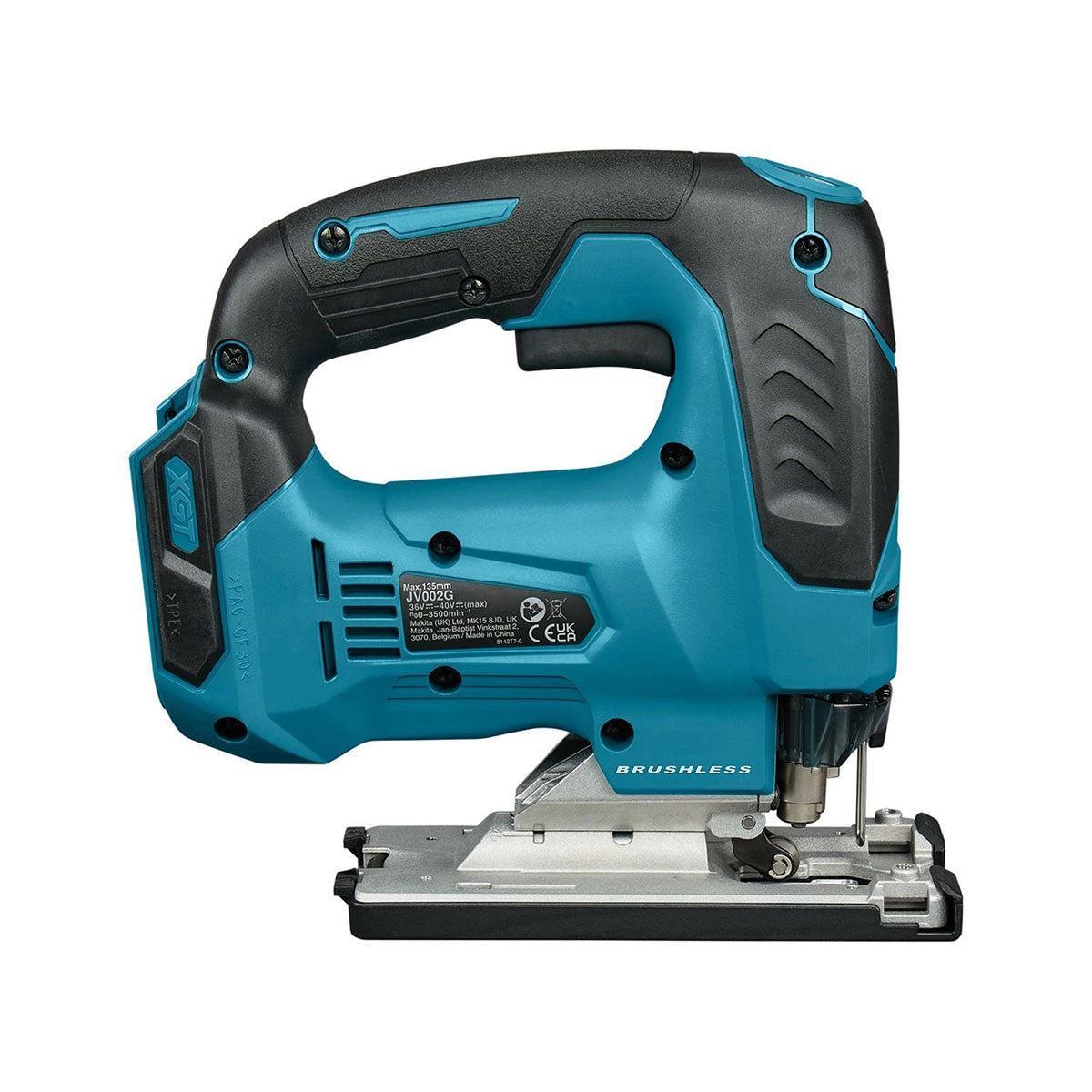 Makita JV002GZ01 40V XGT Brushless Jigsaw With 1 x 4.0Ah Battery, Charger & Type 3 Case