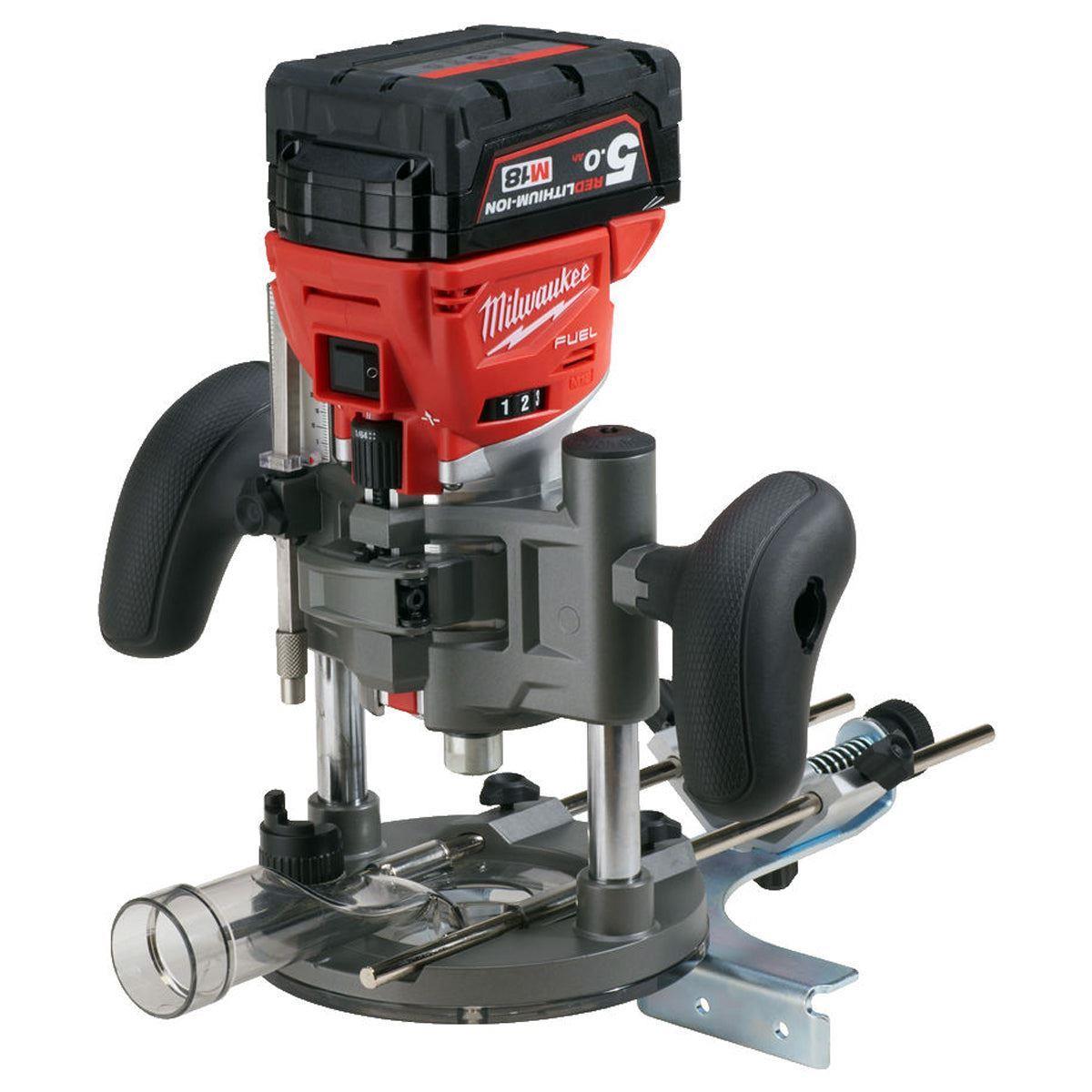 Milwaukee M18FTR-0 18V Brushless Trim Router in Case + 1/4