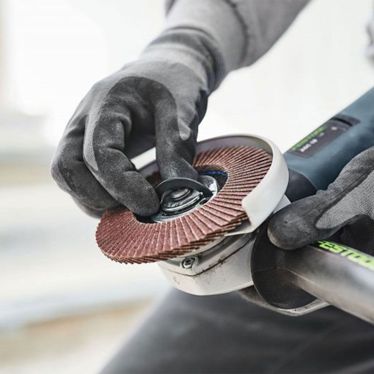 Festool AGC 18-125 EB-Basic GB 18V Brushless 125mm Angle Grinder - 578369 With 1 x 5.0Ah Battery, Charger & Systainer