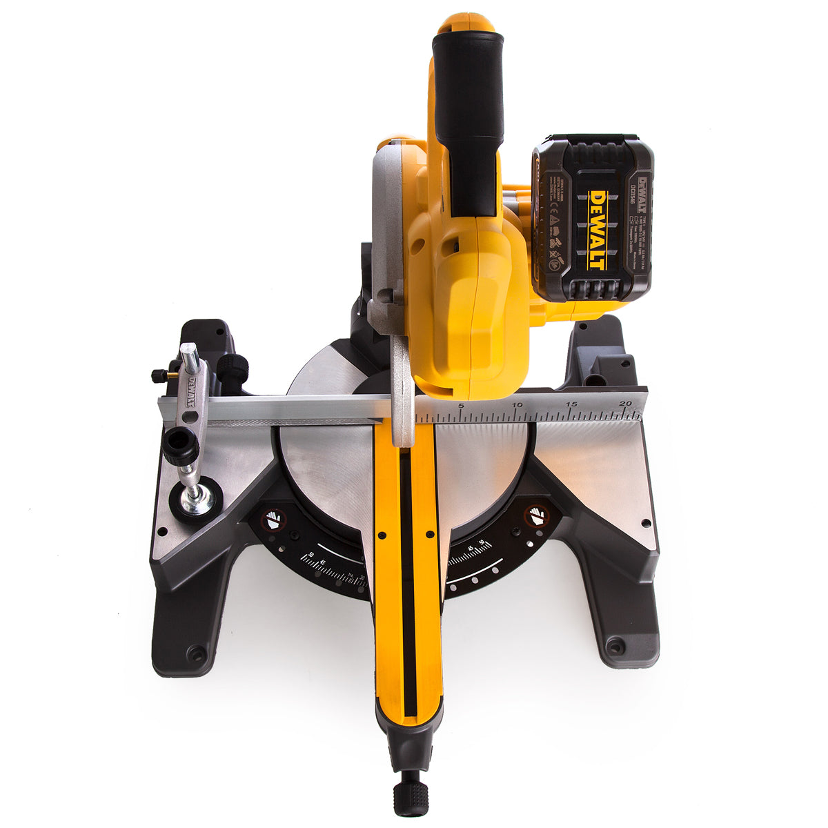 Dewalt DCS777N 54V Flexvolt Brushless 216mm Mitre Saw with Universal Extendable Saw Stand