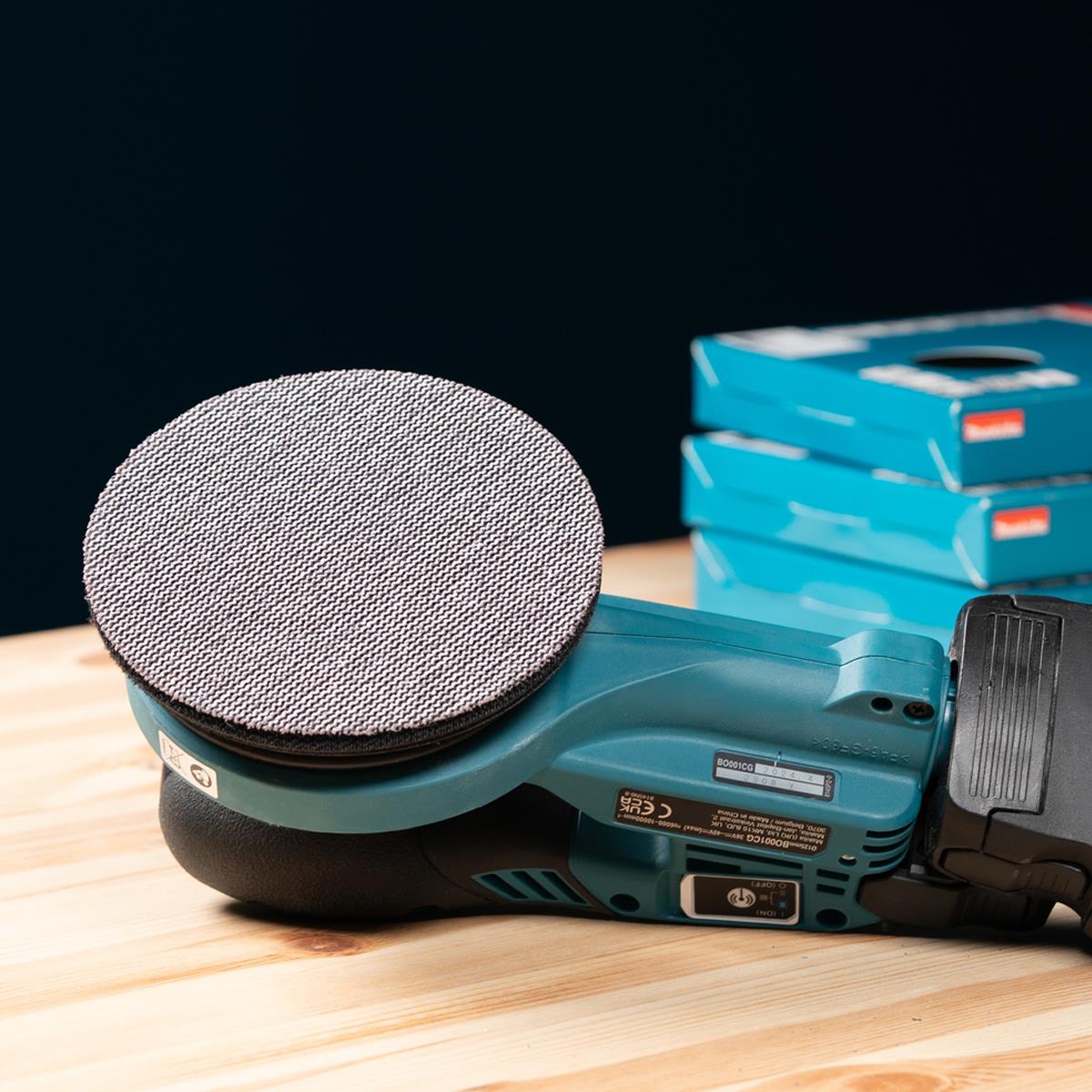 Makita D-78651 Net Sanding Disc 125mm A80 - Pack of 10