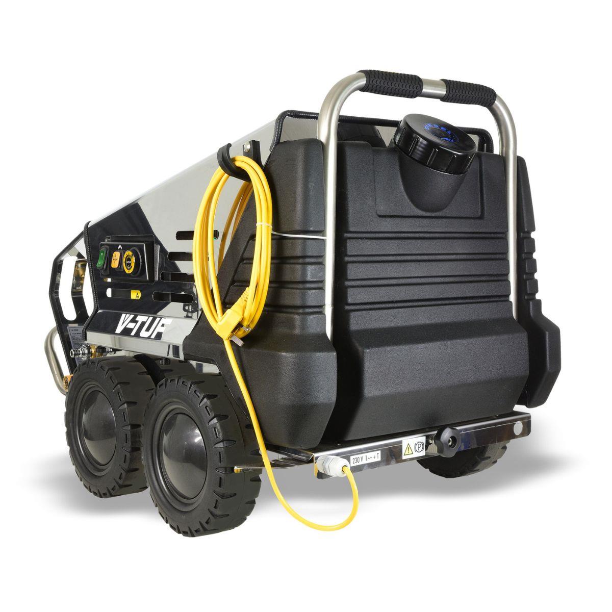 V-TUF RAPIDVSC415V Hot Water Stainless Industrial Mobile Pressure Washer 2200psi, 150Bar & 15L/min