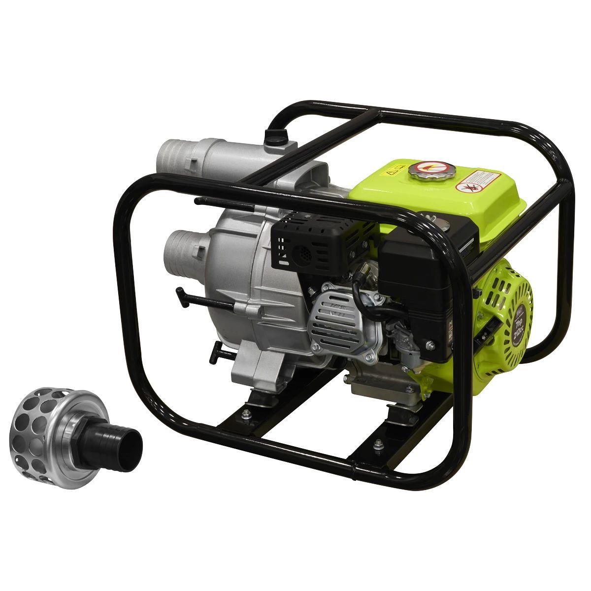 Sealey PWP80DW Petrol Powered Dirty Water Pump 80mm 6.15hp 4-Stroke Engine