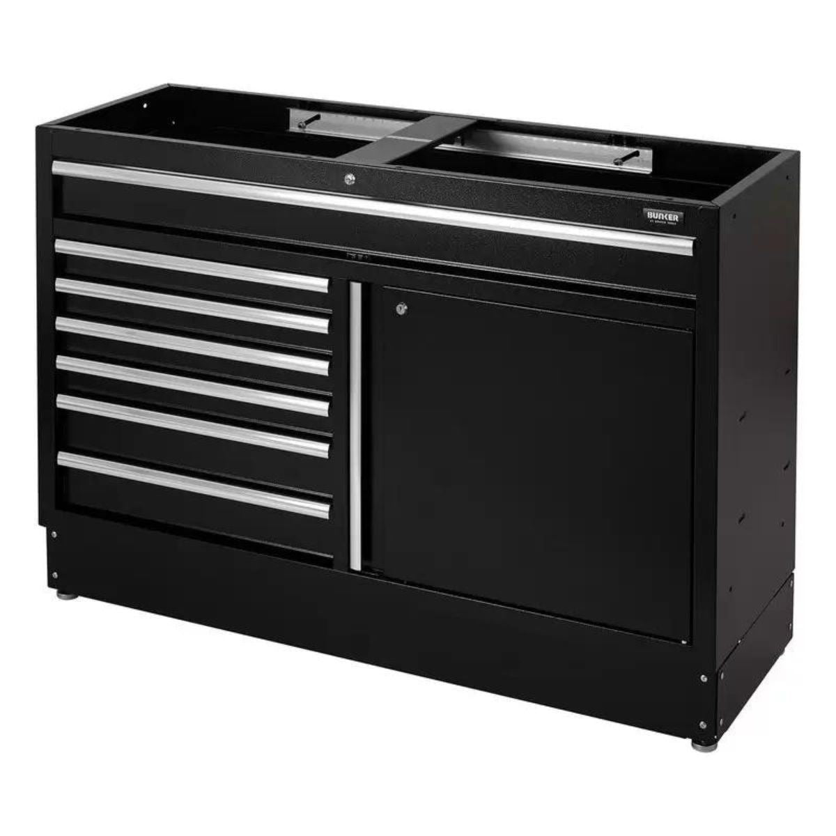 Draper MS400-7BU54 BUNKER Modular Floor Cabinet 7 Drawer 1360mm 08437