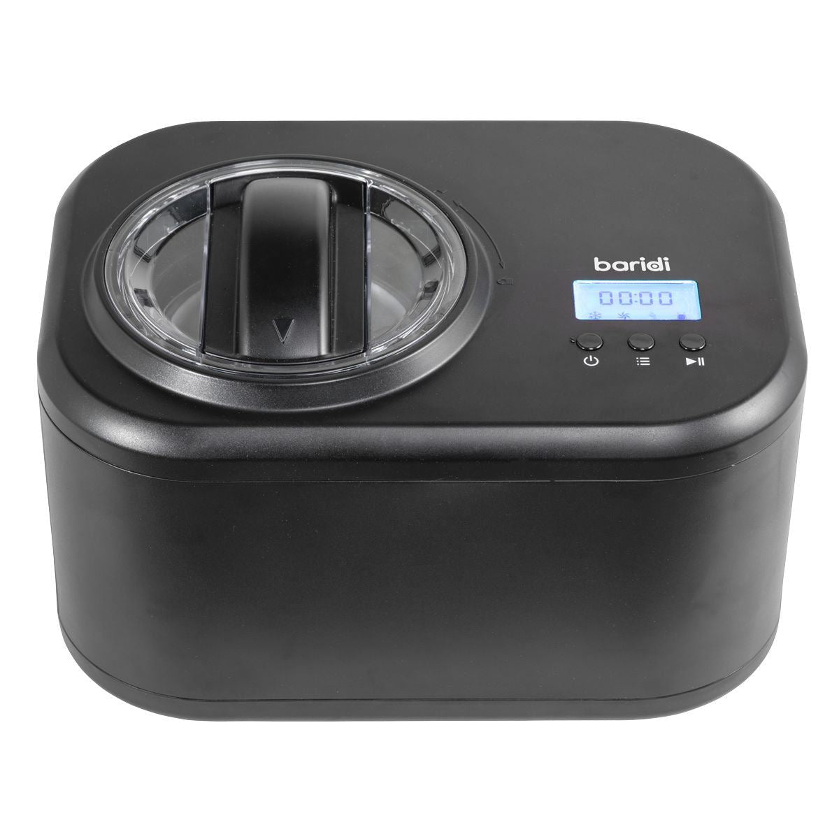 Sealey DH238 Baridi Automatic Churning Ice Cream Machine 1L Capacity Black 230V