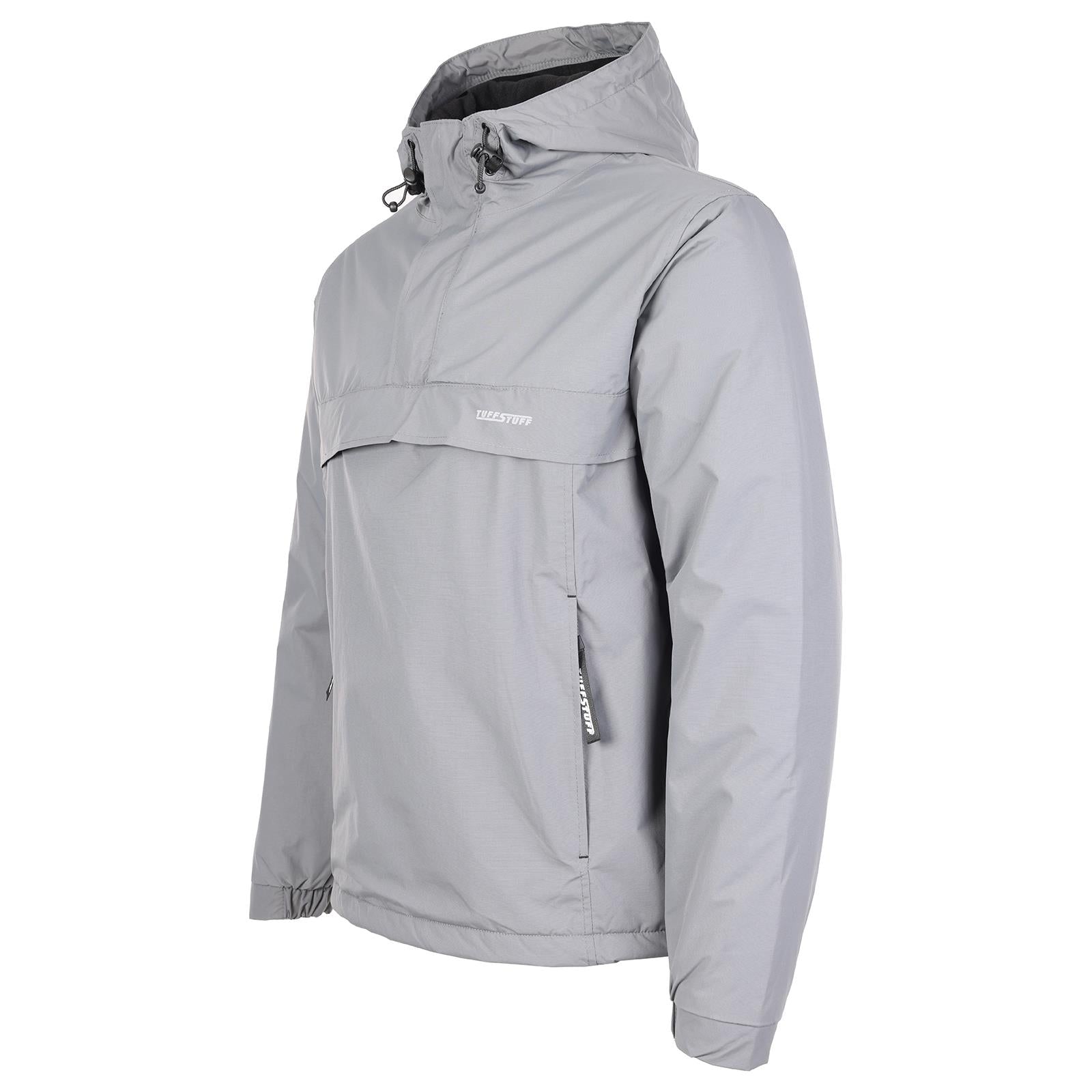 TuffStuff 295 Sutherland Fleece Lined Windbreaker Jacket Grey - Size XL