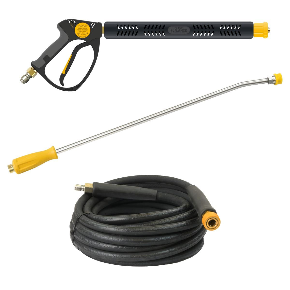 V-TUF GB110 21L/min Industrial 13HP Gearbox Driven Honda Petrol Pressure Washer 3000psi & 200Bar