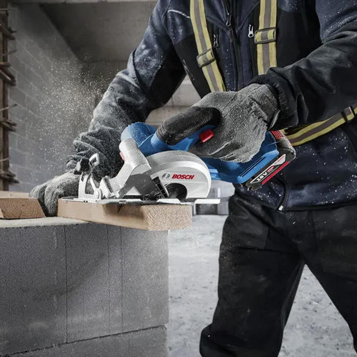 Bosch GKS 18V-51 18V Brushless 140mm Circular Saw Body Only 06019M3120