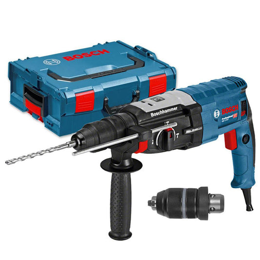 Bosch GBH 2-28F SDS Plus Rotary Hammer Drill With Quick-Change Chuck In Case 110V 0611267661