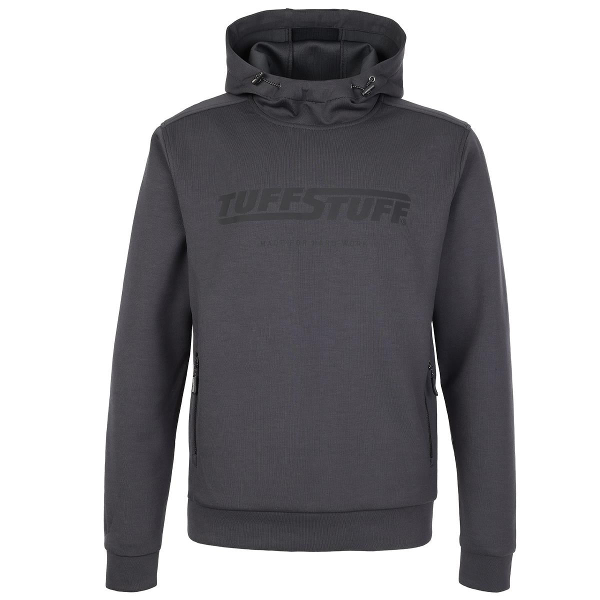 TuffStuff 188 4-Way Stretch Hudson Logo Hoodie Grey - Size XL