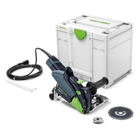 Festool DSC-AG 125-Plus 230V GB Diamond Cutting System In Systainer SYS3 M 337 - 576557