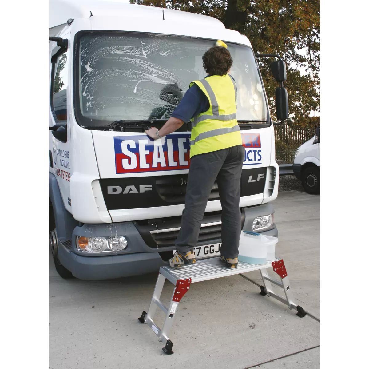 Sealey APS2 Aluminium Folding Platform 2-Tread