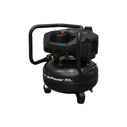 Sealey SAC24V 24L Oil Free Belt Drive Vertical Compressor 2hp & 230V/13A