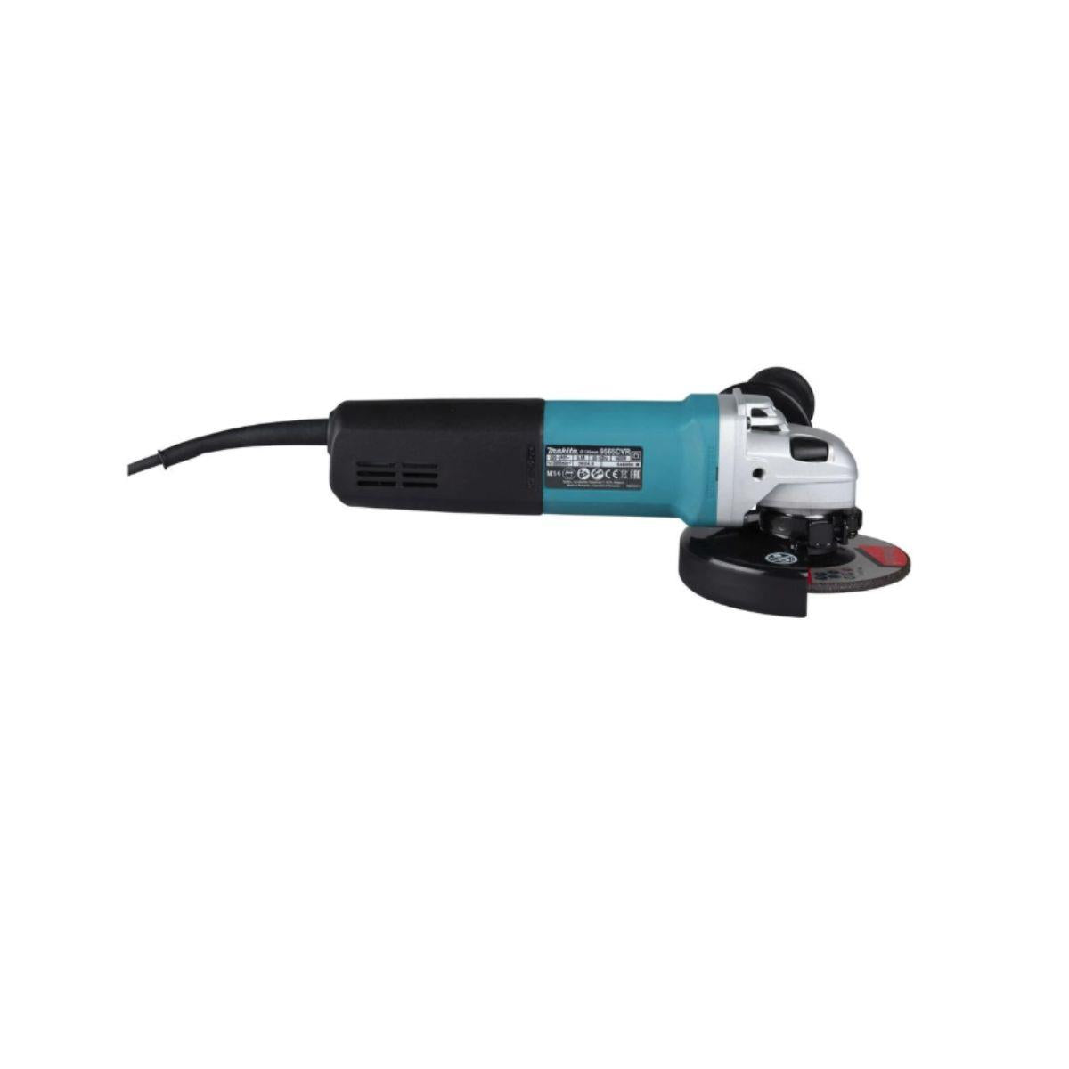 Makita 9565CVR/1 SJS Corded 125mm Angle Grinder 110V/1400W