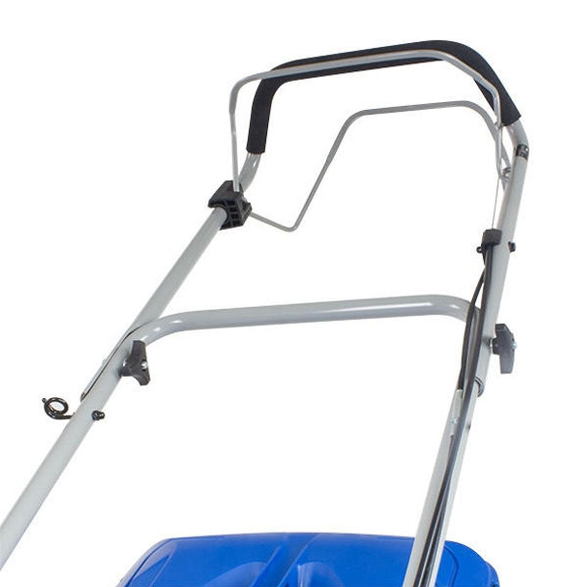 Hyundai HYM430SPR 43cm Self-Propelled Petrol Roller Lawnmower, 25-75mm Cuts & Rear Discharge