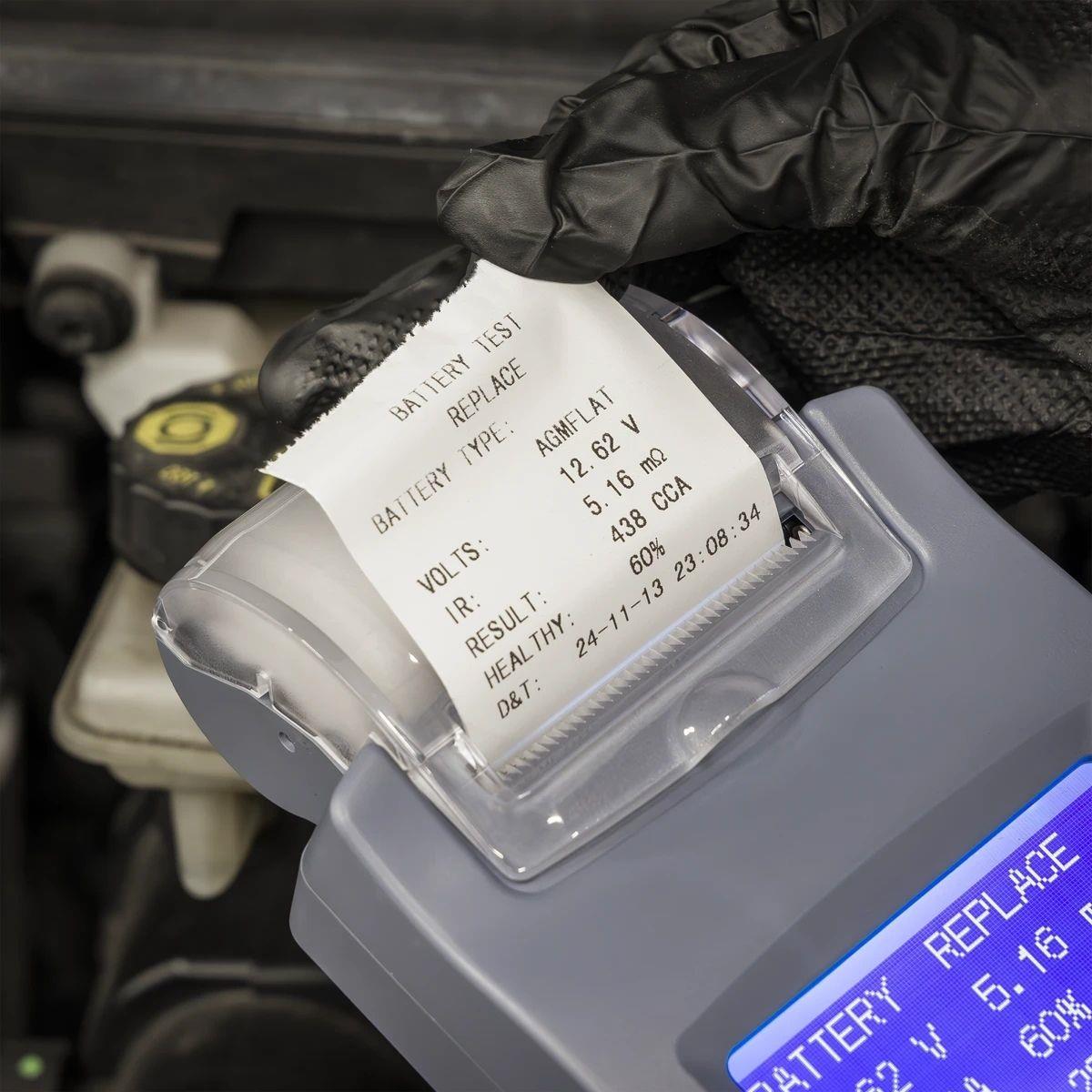 Sealey BT2012 12V Digital Battery & Alternator Tester with Printer