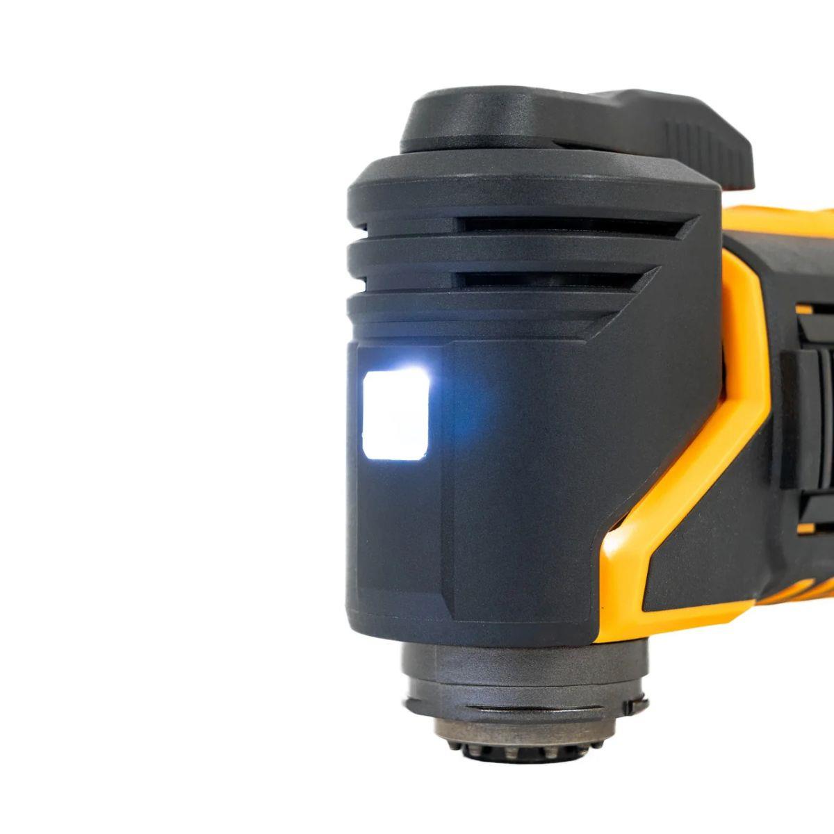 JCB-18PKIT-6 Pro 18V Combi Drill, Impact Driver & Multi Tool With 2Ah & 5Ah Batteries & 4.5A Fast Charger In Soft Tool Bag
