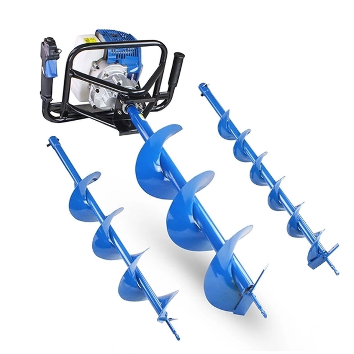 Hyundai HYEA5200X 52cc Petrol Earth Auger, Post Hole Borer and Ground Drill 100, 150 & 200mm