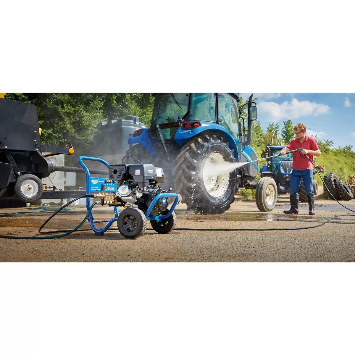 Draper Tools PPW1300 Expert Petrol Pressure Washer 262bar/13Hp 83819