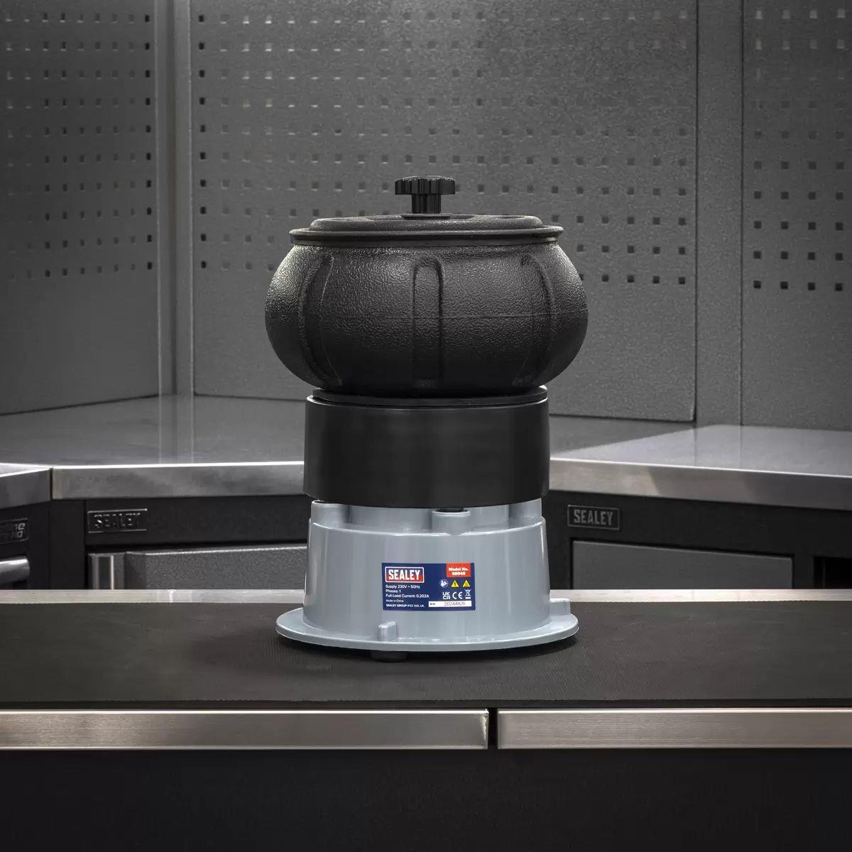 Sealey SB948 Vibratory Tumbler Small Parts Cleaner 5lb 2.2kg & 230V