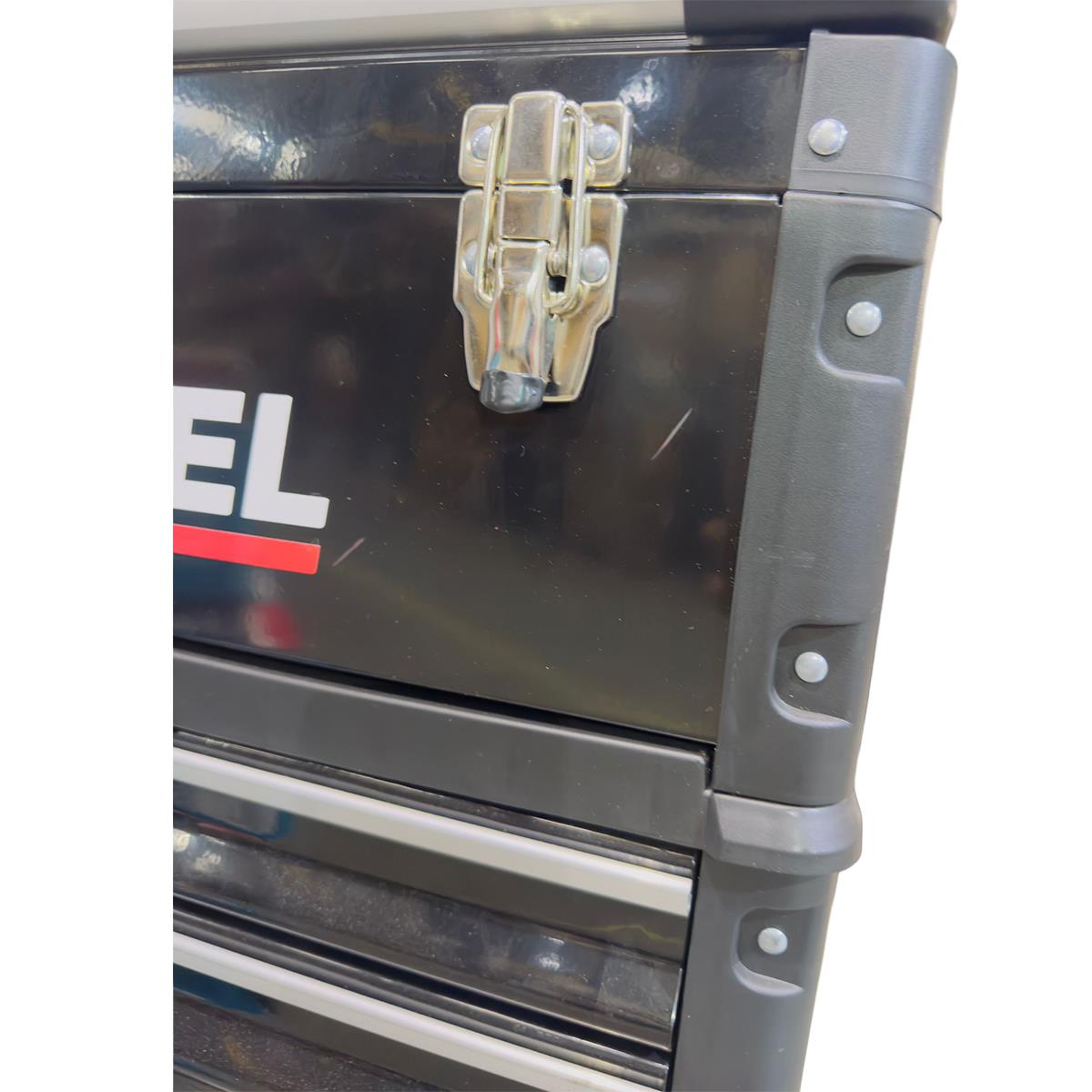 Excel Mobile Cabinet Tool Storage Box 4 Drawer Garage Tool Chest with Wheel Item Condition Box Opened Never Used