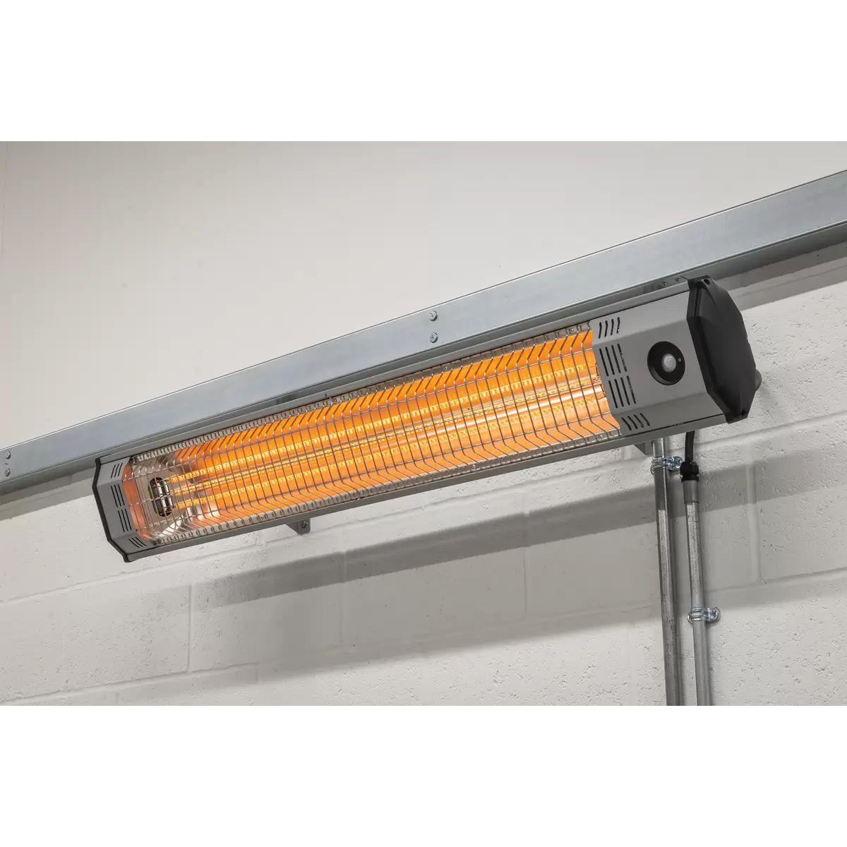 Sealey IWMH6000R High Efficiency Wall Mounting Infrared Short Wave Heater 6000W/230V