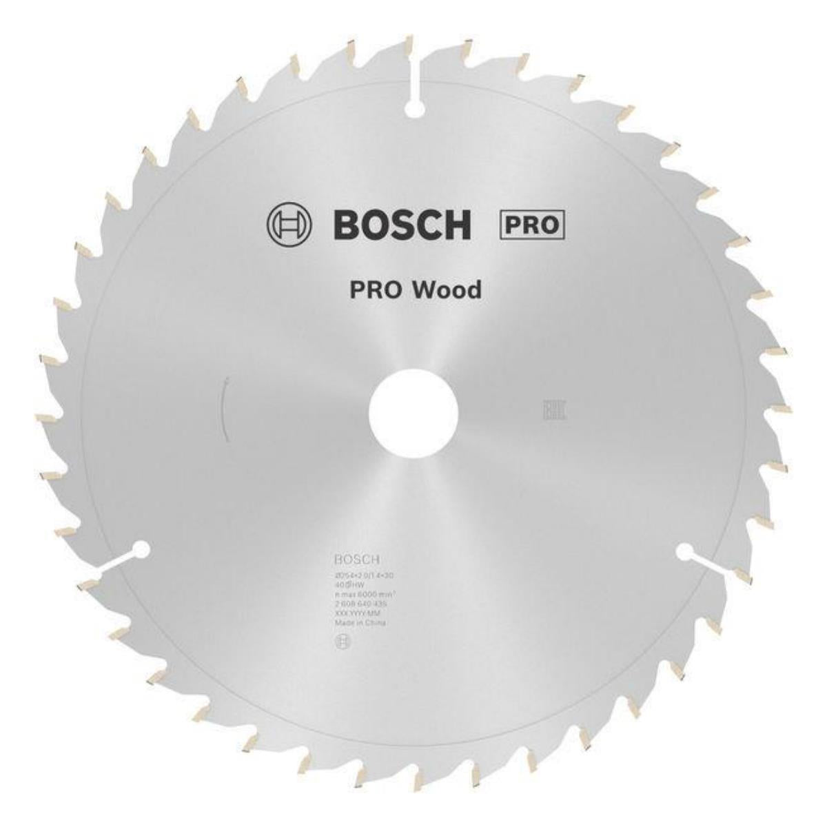 Bosch 254mm x 30mm 40T Wood Mitre Saw Blade - 2608640435