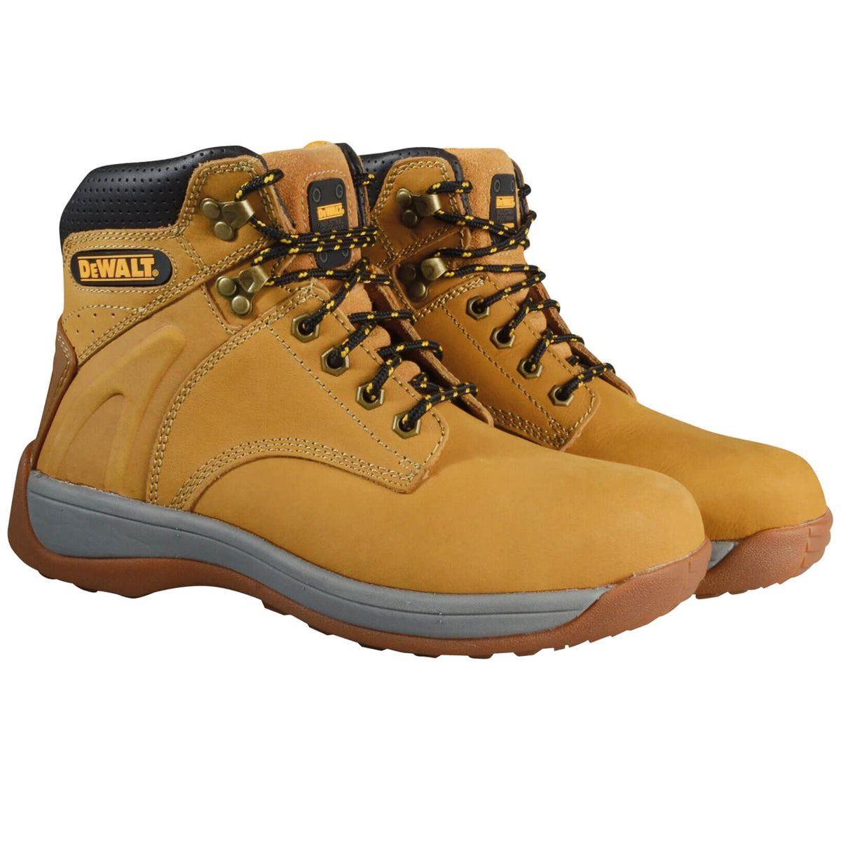 Dewalt Extreme Safety Boots Steel Toe Cap Wheat UK 11 Euro 45 XMS24EBOOT11