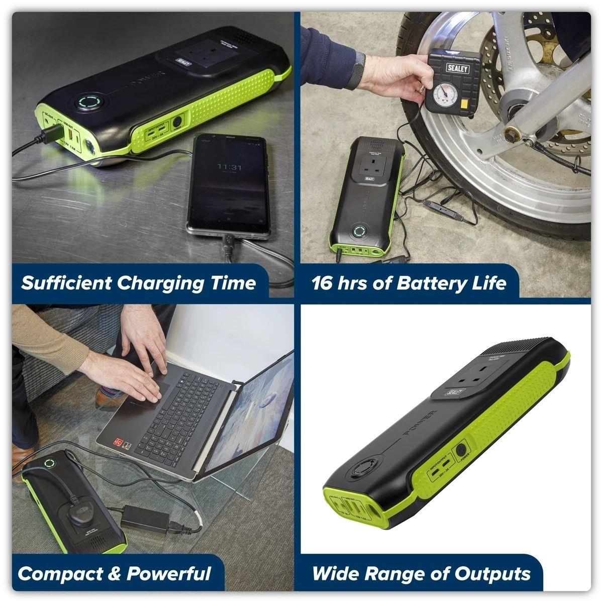Sealey SPB160W Lithium AC Power Pack 160W