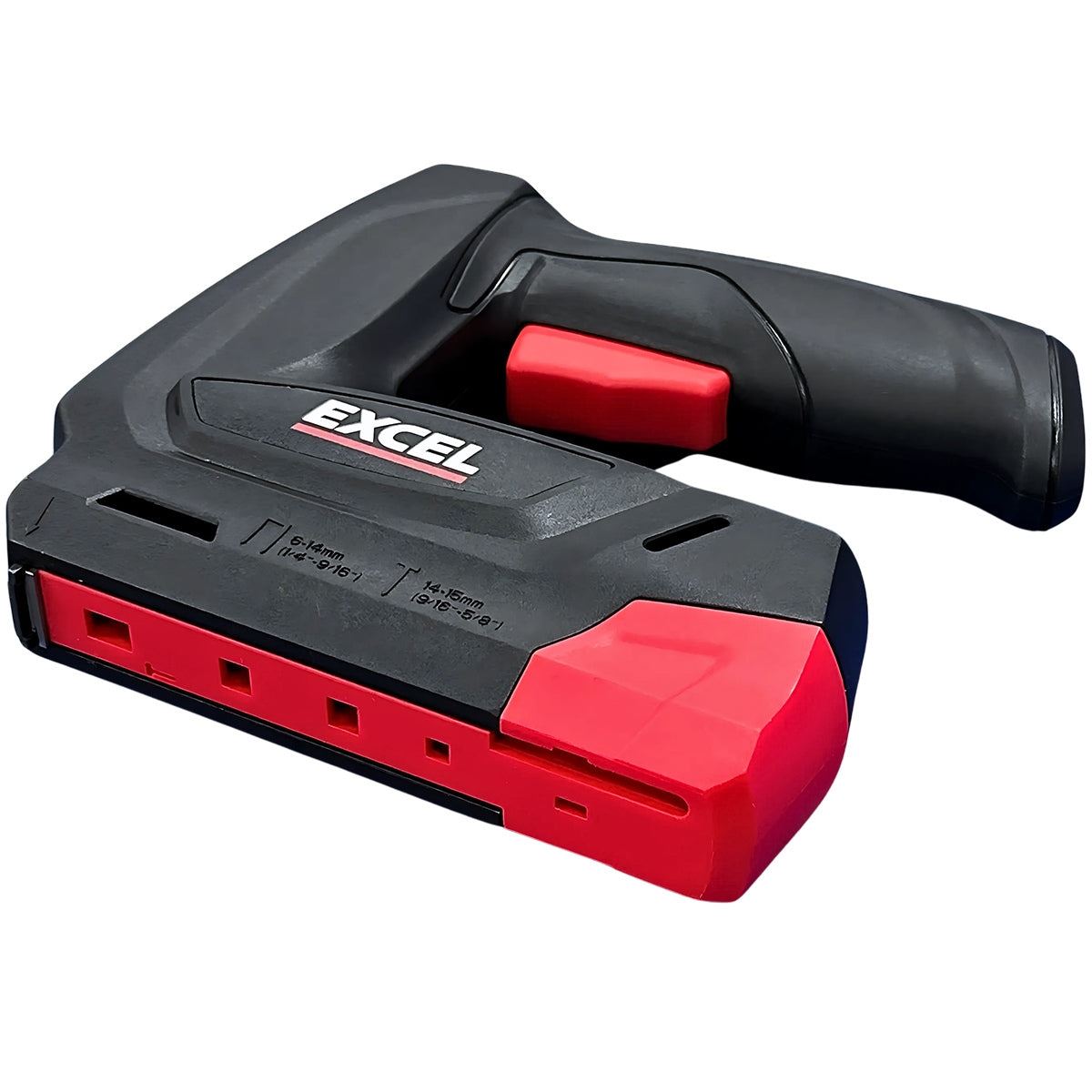 Excel 4V Cordless 2-in-1 Stapler Nailer Gun with Rechargeable Battery