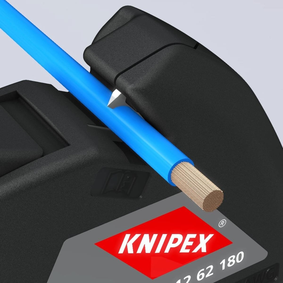 Knipex ComStrip Automatic Insulation Stripper 12 62 180