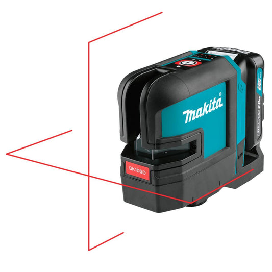 Makita SK105DZ 12Vmax CXT Self Leveling Cross Line Red Laser Level Body Only