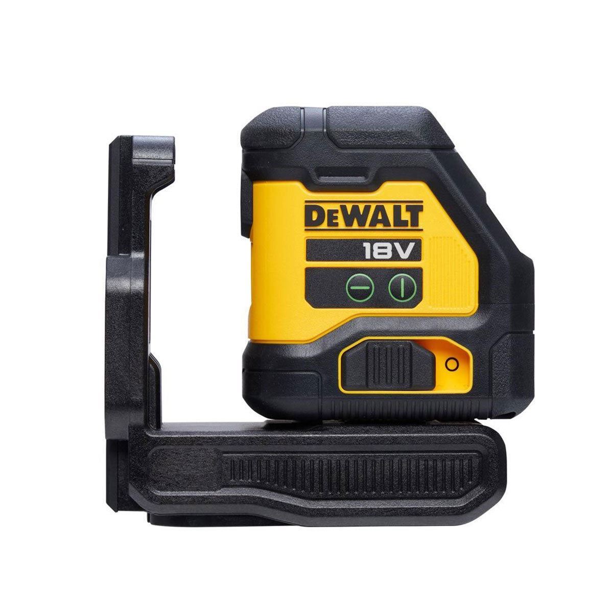 Dewalt DCLE34021D1 18V Green Cross Line Laser 1 x 2.0Ah Battery Charger with DE0735 Tripod