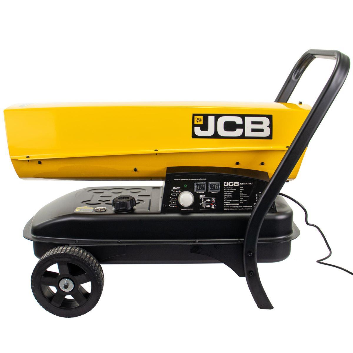JCB SH140D Diesel Kerosene Space Heater 800m³ Coverage 230V/37kW