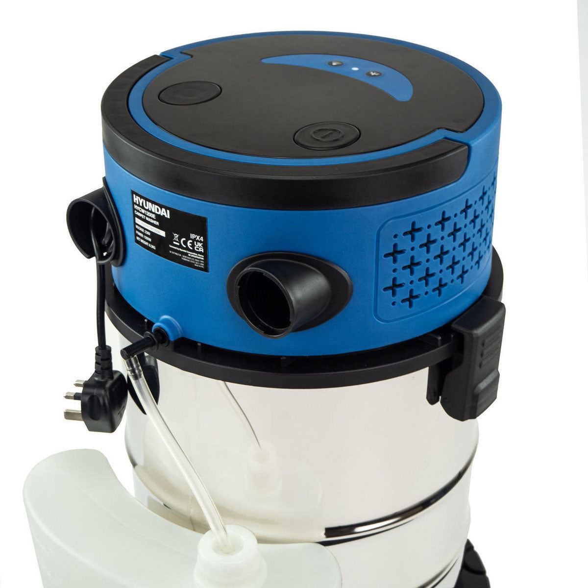 Hyundai HYCW1200E 2-in-1 Upholstery/Carpet & Wet & Dry Vacuum Cleaner 230V/1200W