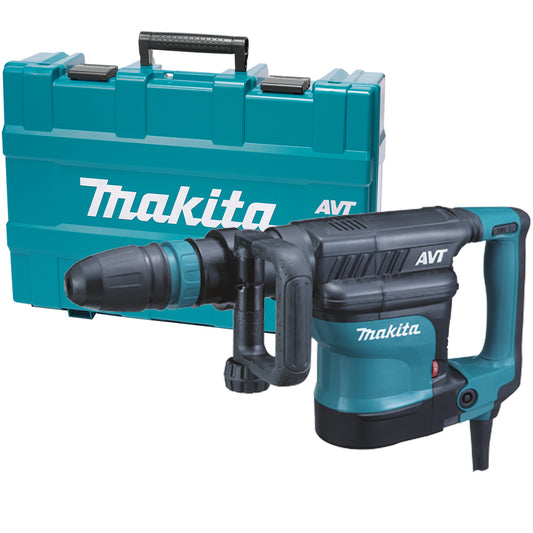 Makita HM1111C/1 SDS-MAX AVT Demolition Hammer Drill With Plastic Case 110V